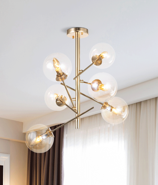 앙브레 6등, 9등 직부등 천정등, LED인테리어등