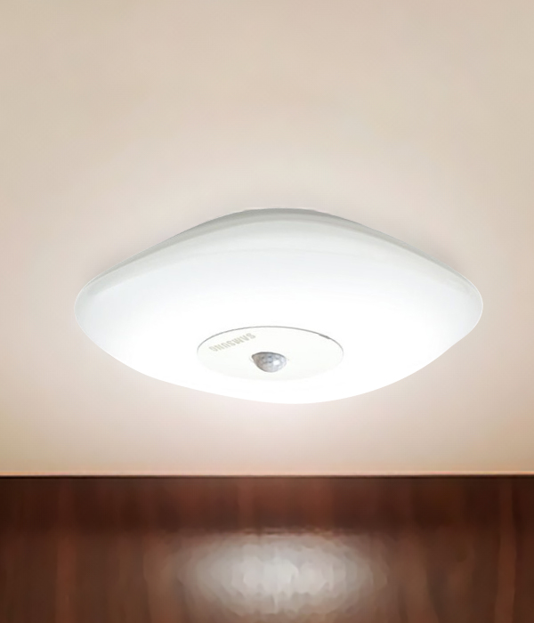 샤로페 현관센서등 LED현관조명 베란다조명 18W 삼성전자