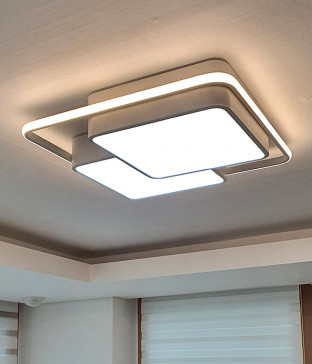 마네스 사각 국산LED방등 안방조명 50W