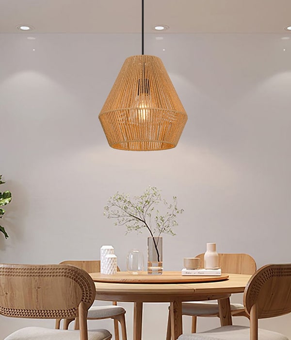 캔달 라탄 LED식탁등 카페조명 인테리어조명